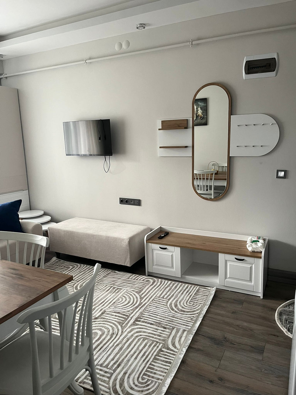 Dadaşkentte 4 yıllık bina Kiralık 1+1