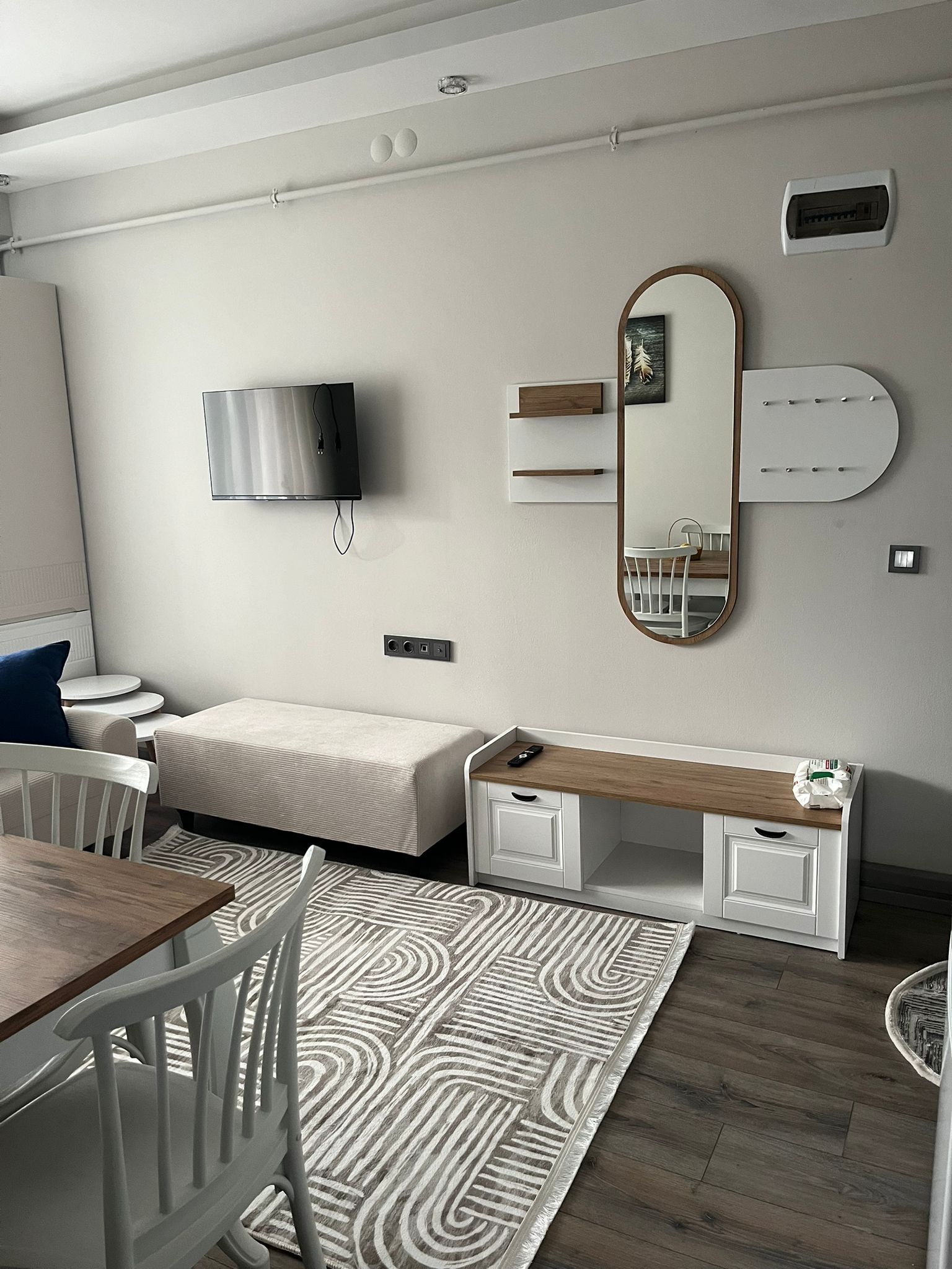 Dadaşkentte 4 yıllık bina Kiralık 1+1