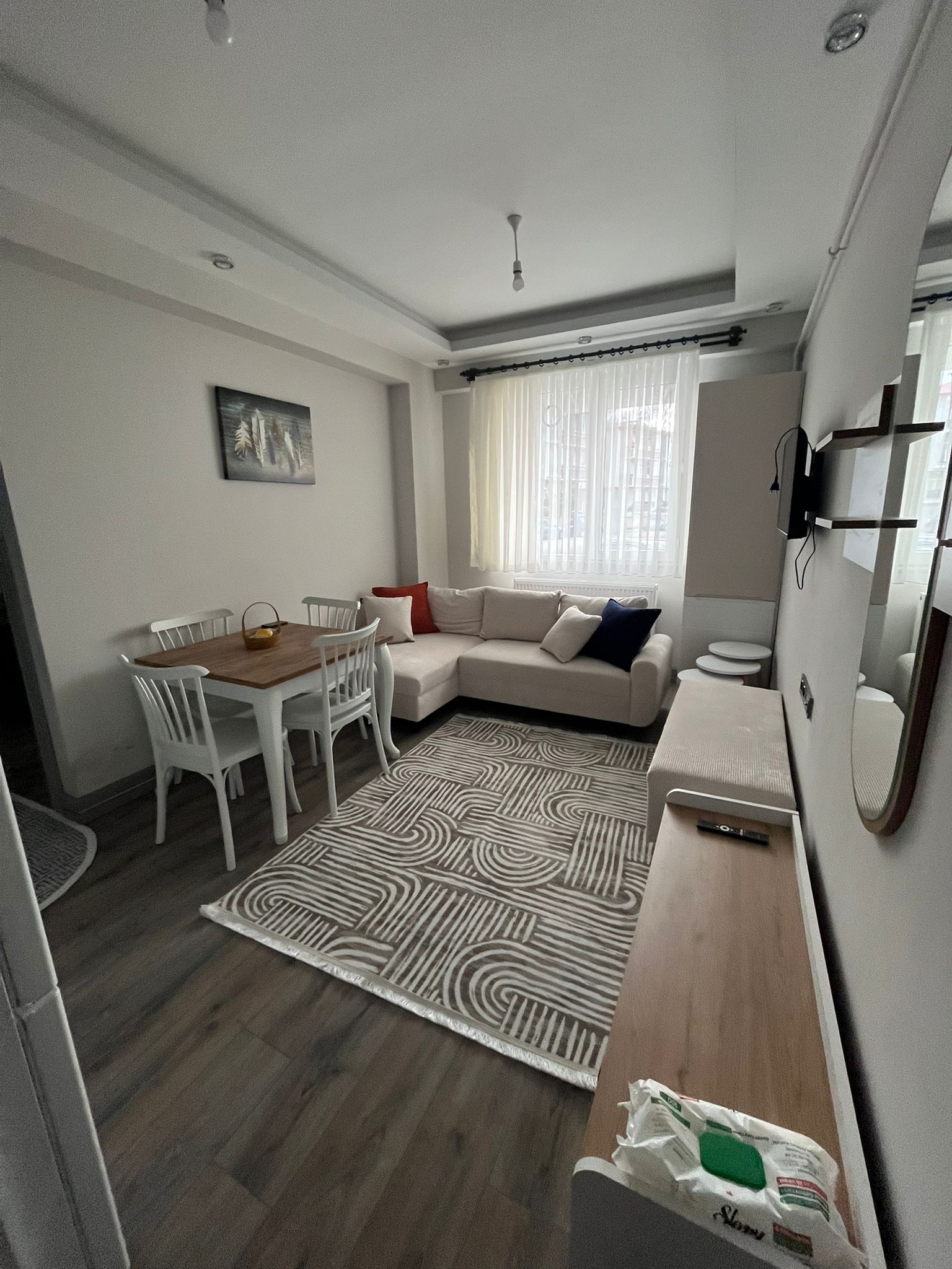 Dadaşkentte 4 yıllık bina Kiralık 1+1